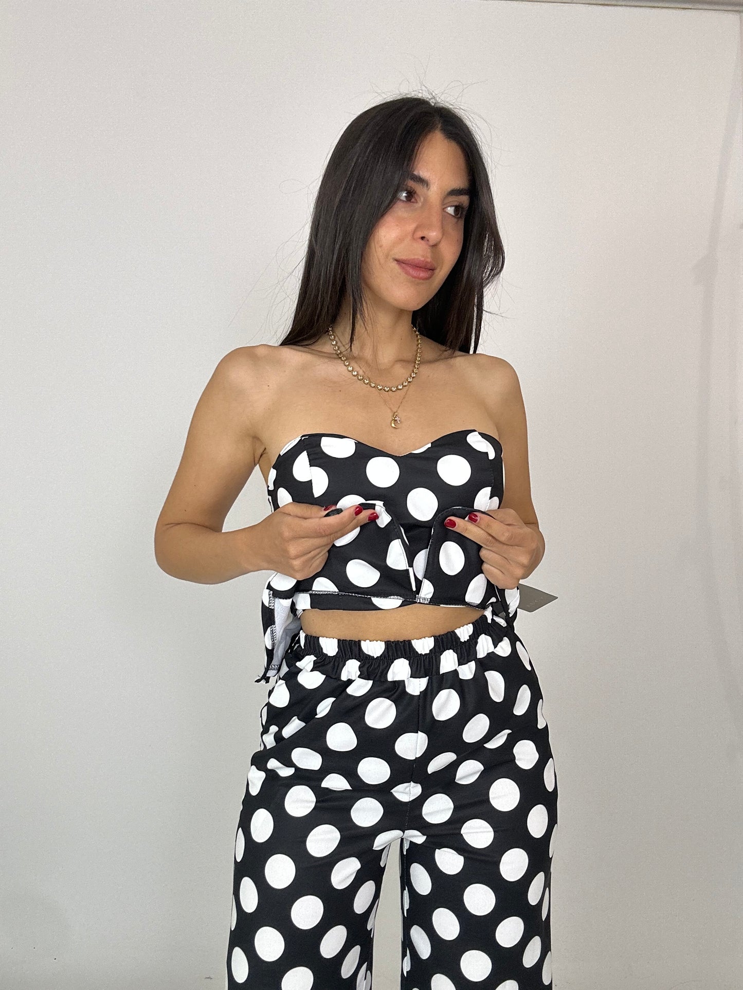 Coordinato pois top-pantalone