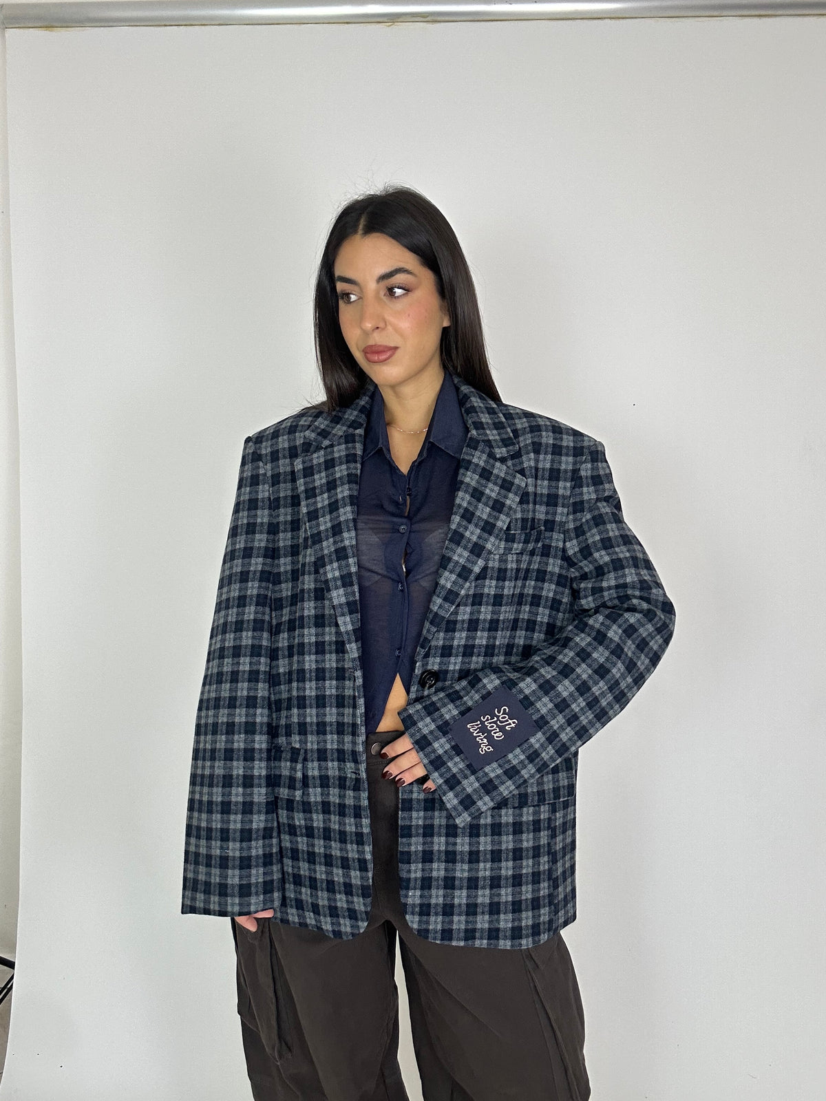 Giacca lumina 50% lana